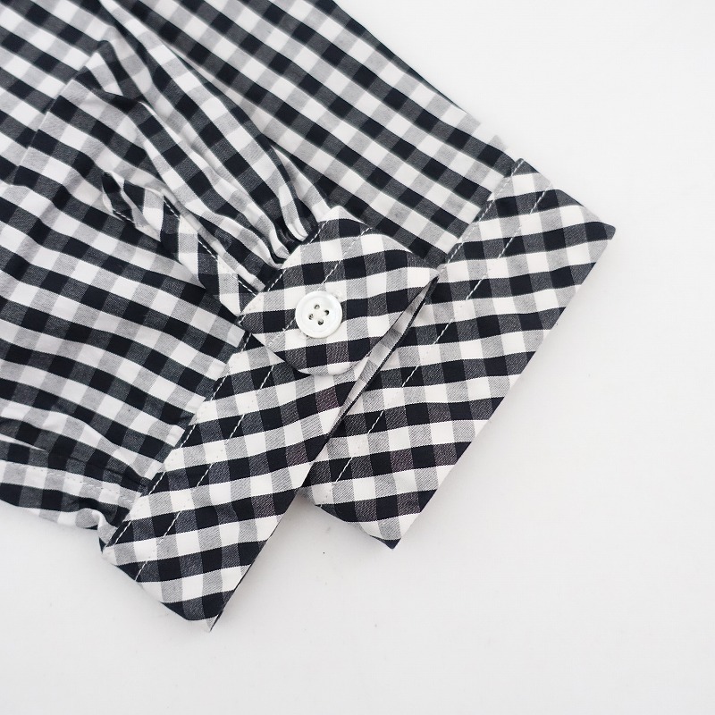 モリカゲシャツ Morikage Shirt Kyoto チェックウエストギャザーシャツワンピース Shirt S 中古 ワンピース Morikage 32f12 高価買取中 ブランド古着買取drop