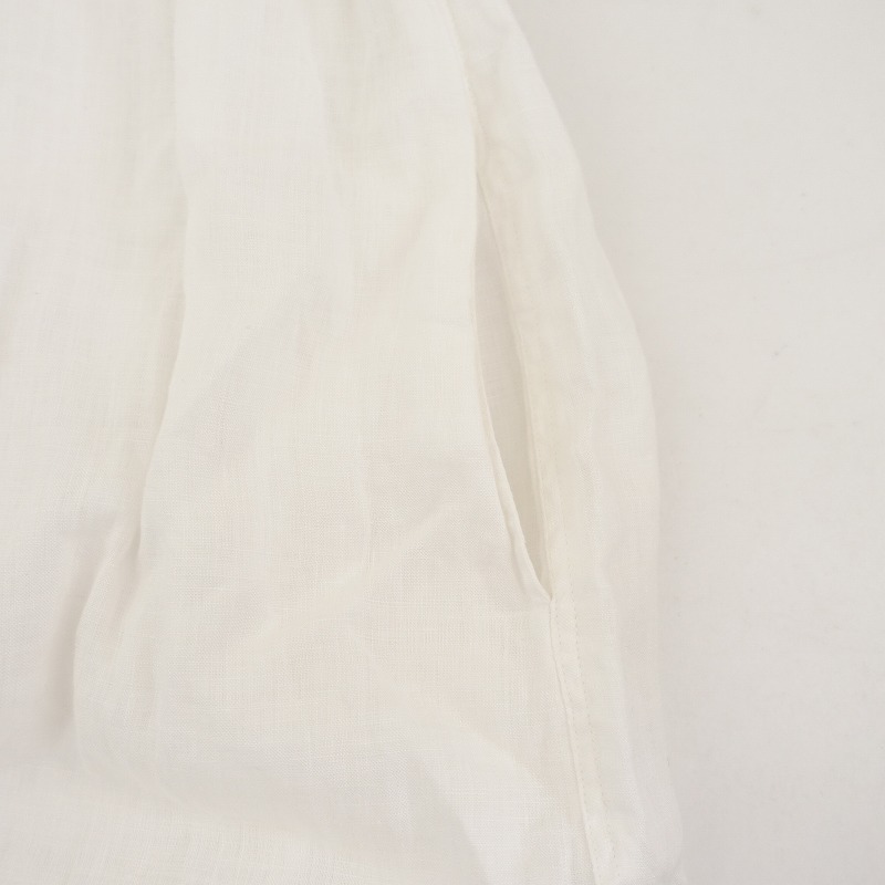 ルグラジック Le Glazik リネンノースリーブワンピース 36 中古 03f12 高価買取中 Rvcconst Com