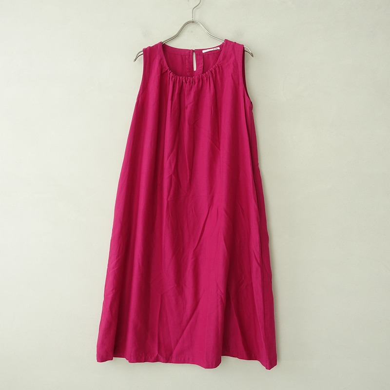 エヌワンハンドレッド N100 コットンシルクノースリーブギャザーワンピース 34 中古 41f12 高価買取中 Paigebird Com