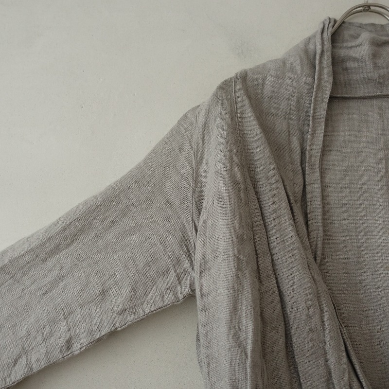 ネストローブ Nest Robe リネンカシュクールギャザーワンピース 中古 h12 高価買取中 Sermus Es