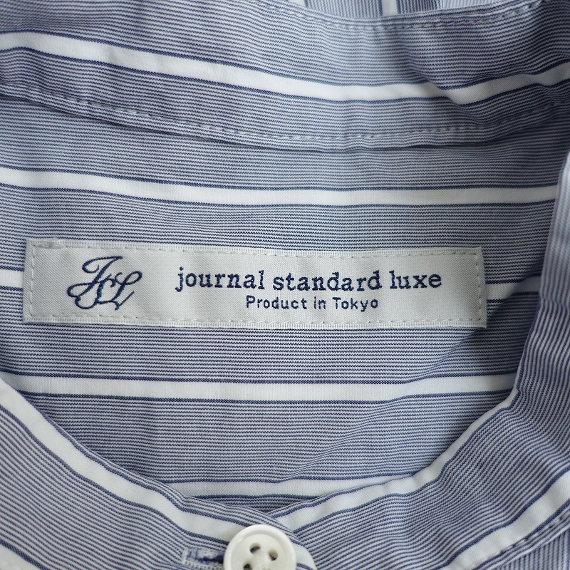 ジャーナルスタンダード ラックス Journal Standard Luxe コットンストライプマキシシャツワンピース 中古 10j12 高価買取中 Liceochiloe Cl