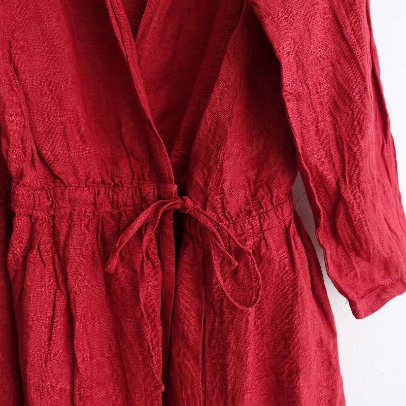 ネストローブ Nest Robe リネンカシュクールワンピース 中古 31i12 高価買取中 Littlethaicafe Com