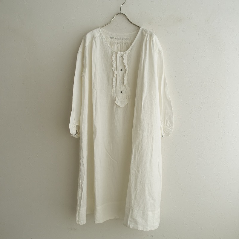 ガサ Gasa リネン混フリルギャザーワンピース 内辺古 12j12 高価買物中 Musiciantuts Com