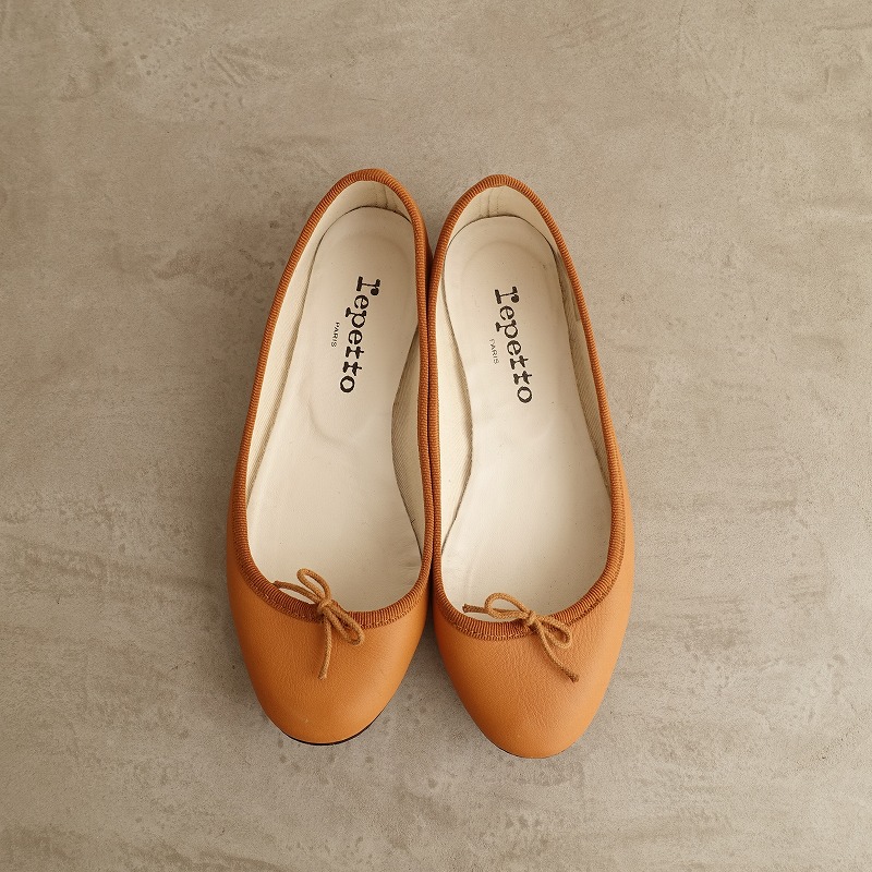 レペット repetto cendrillon 22.5 36（22.7cm） レザーバレエシューズ