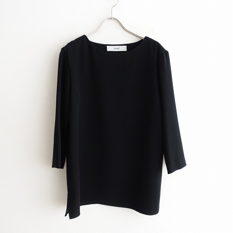 saqui プルオーバー ブラック 38 saqui サキ black プルオーバー38