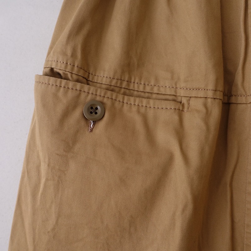 楽天市場】【定価1.4万】 トラバイユマニュエル TRAVAIL MANUEL コットンコンパクトチノシャムパンツ S 【中古】【60I22】【高価買取中】：ブランド古着買取drop