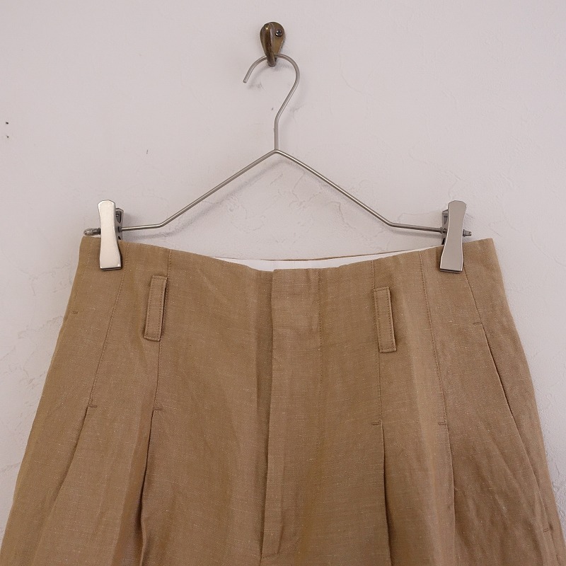 マーガレット・ハウエル 日本製 ライトリネン スカート 定価￥39,600