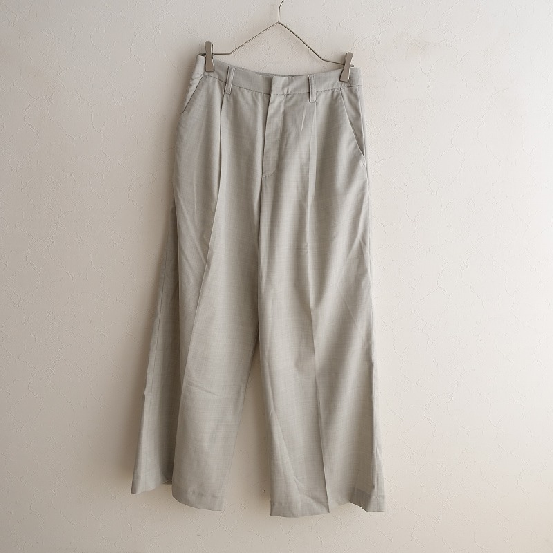 未使用品 FRANCESCA AMAM LABEL ギャザー パンツ キュロット リラックスパンツ | FRANCESCA AMAM LABEL