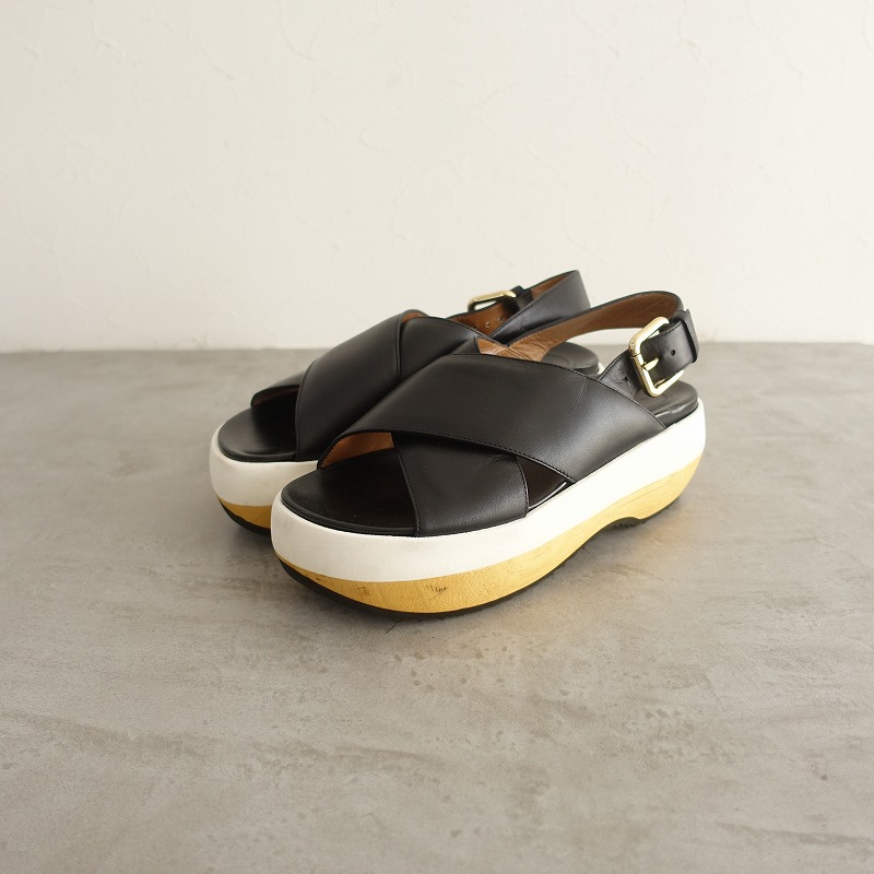 美品✨ピッピシック MARIRIN アンクルストラップサンダル 35 1/2
