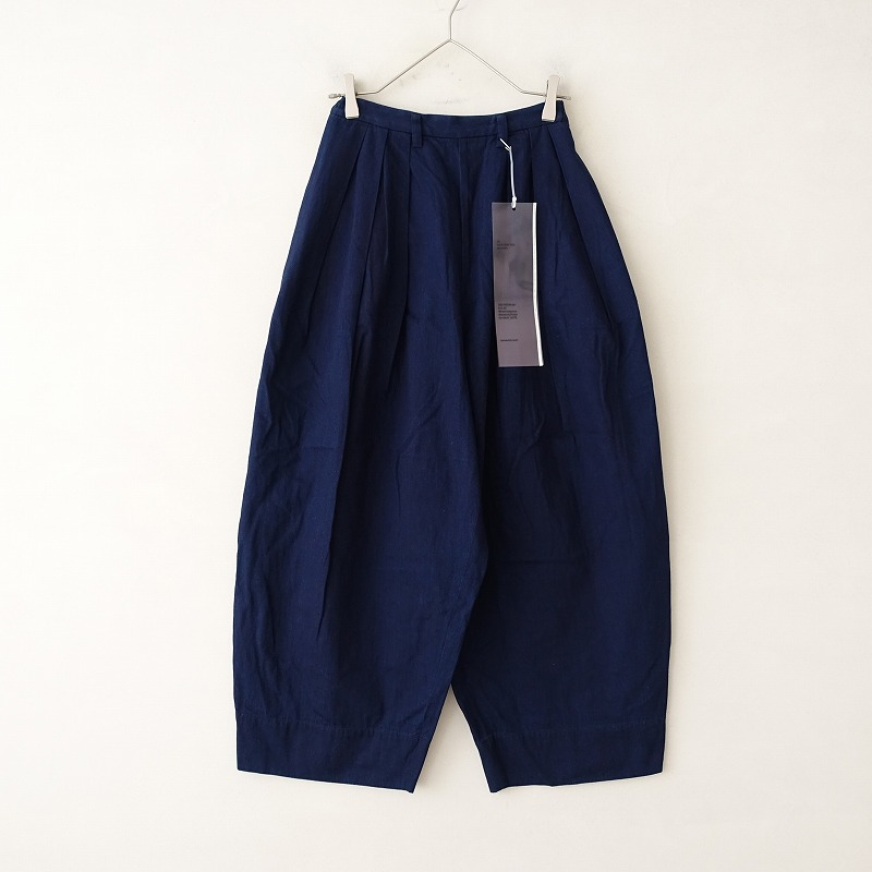 evameva エヴァムエヴァ:コットンカシミヤパンツ evameva (エヴァムエヴァ) cotton cashmere pants / コットン