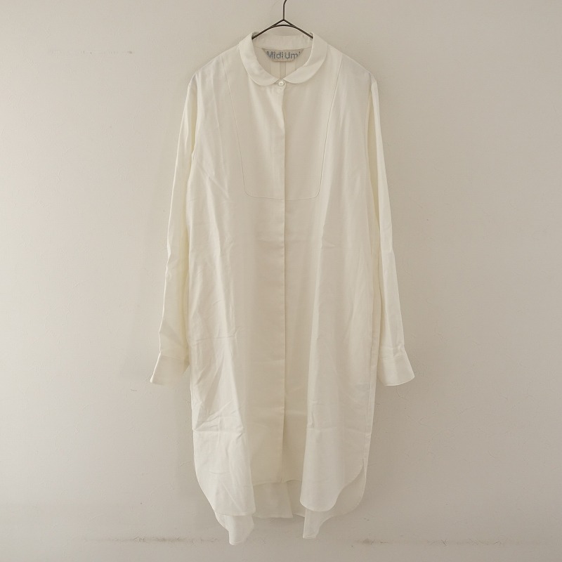 【新品　タグ付き】みなとのてんらんかい×リバティ　チュニック ロングブラウス 新品 タグ付き】みなとのてんらんかい×リバティ チュニック