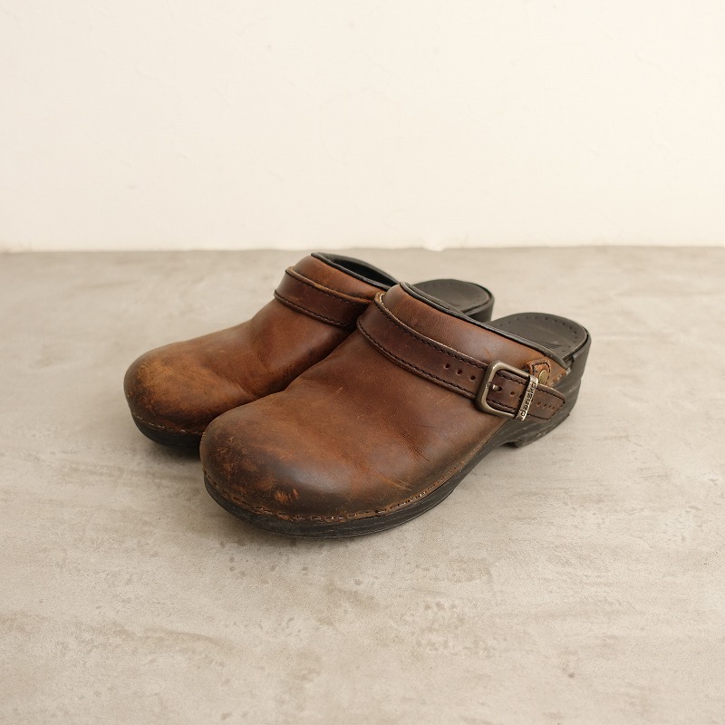 ダンスコdansko 38 dansko】ダンスコ Sam Vintage Pull Up Teak 38 | Cr