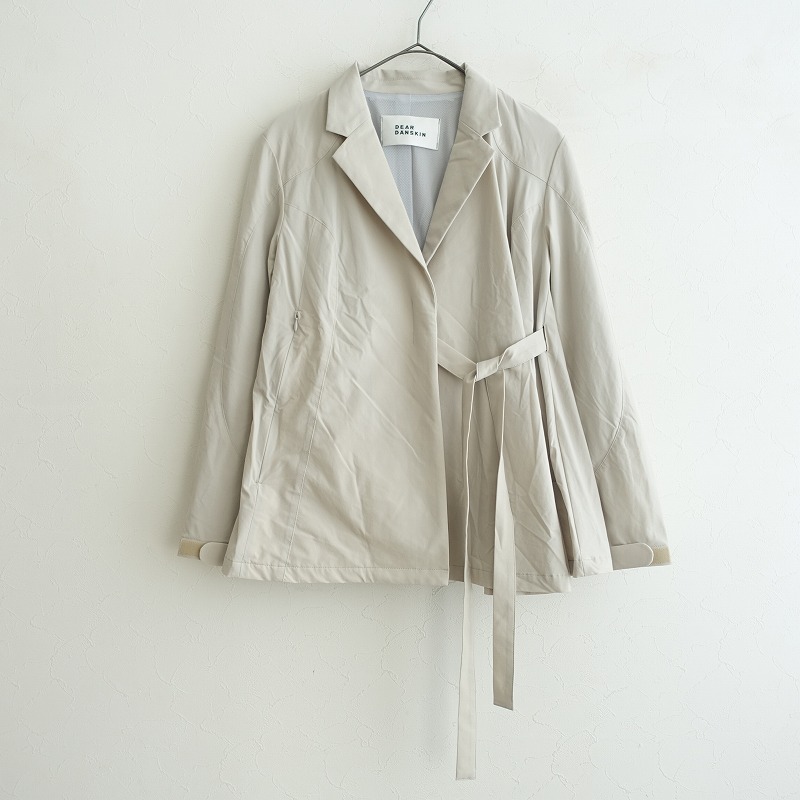 極美品　DEAR DANSKIN ダンスキン ストレッチトランスフォームコート dmf322101-m1.jpg