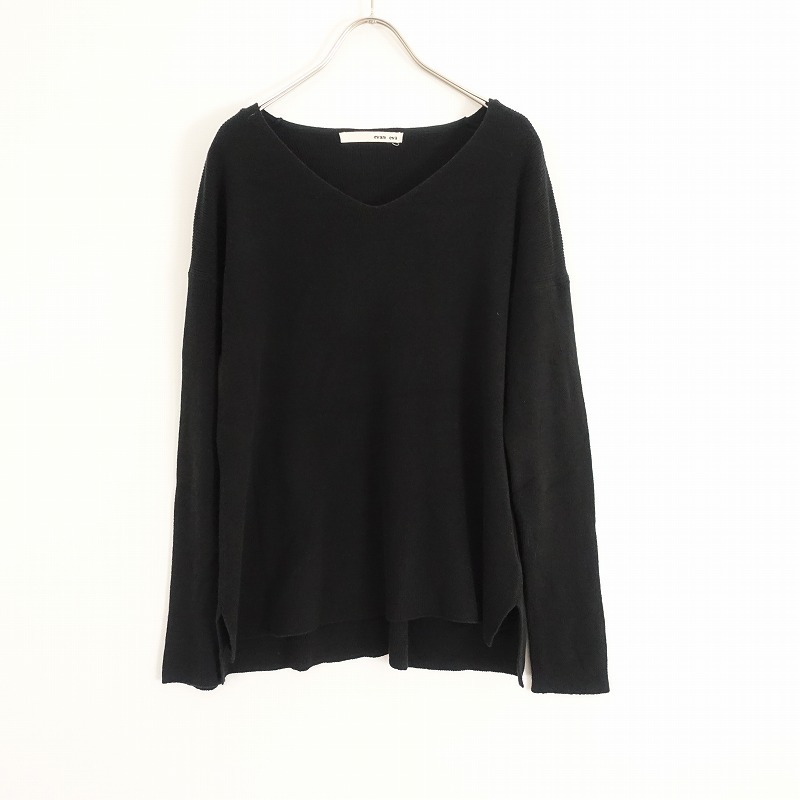 楽天市場】//エヴァムエヴァ evam eva カシミヤセーブルニットプル