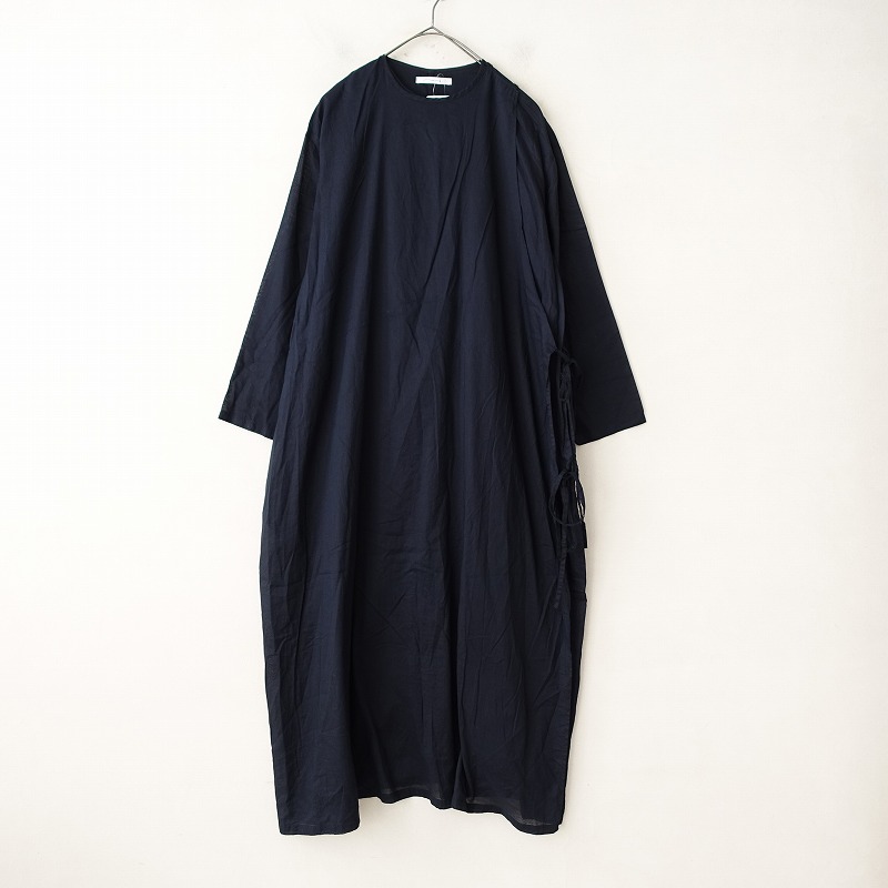 //ヌイモンド nui mond カシュクールシャツワンピース 【中古】【81C42】｜ブランド古着買取drop
