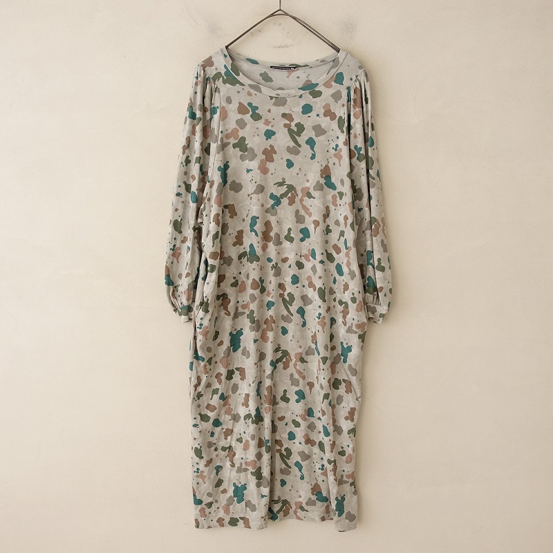 7-0822M◎mina perhonen/cozy/アンゴラワンピース/ミナペルホネン/36