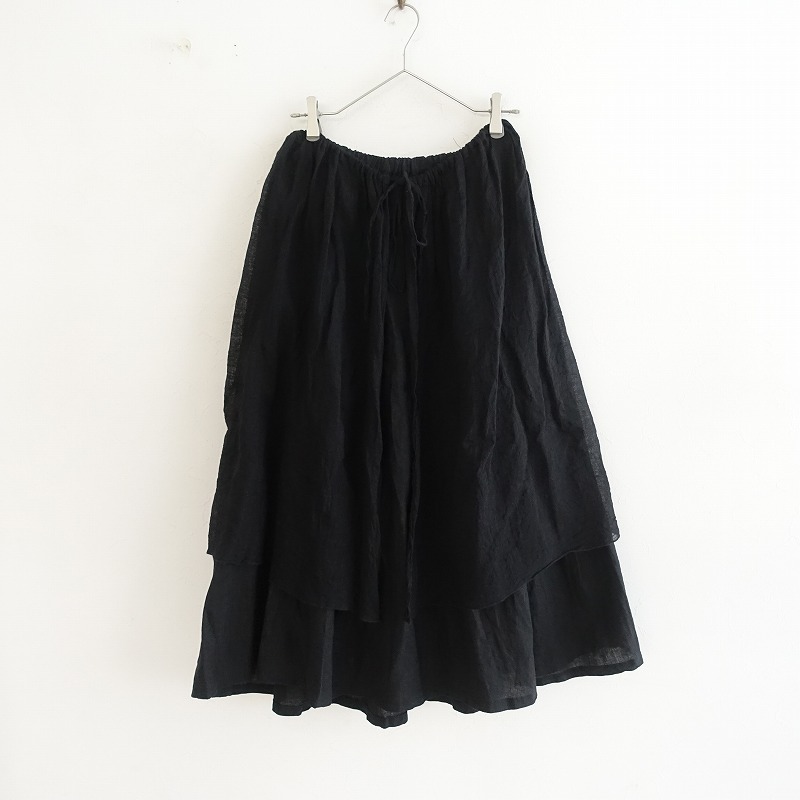 楽天市場】ネストローブ nest Robe リネン総柄プリントギャザー