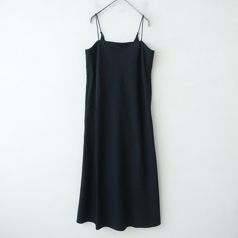 【美品/定価6.4万】エイトン ATON WOOL TROPICAL CAMISOLE DRESS B84～88,T160～170/02 【中古】【91H42】