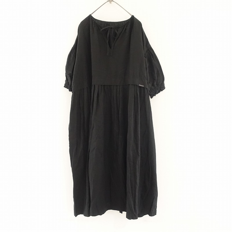 美品 nest Robe ネストローブ / リネンサイドタックワンピース リネンサイドタック2wayワンピース｜nest Robe / CONFECT ONLINE