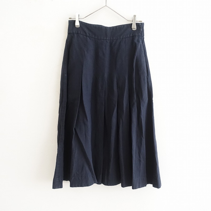 【定価4.2万】マーガレットハウエル MARGARET HOWELL リネンタックスカート 1 【中古】【61I42】｜ブランド古着買取drop