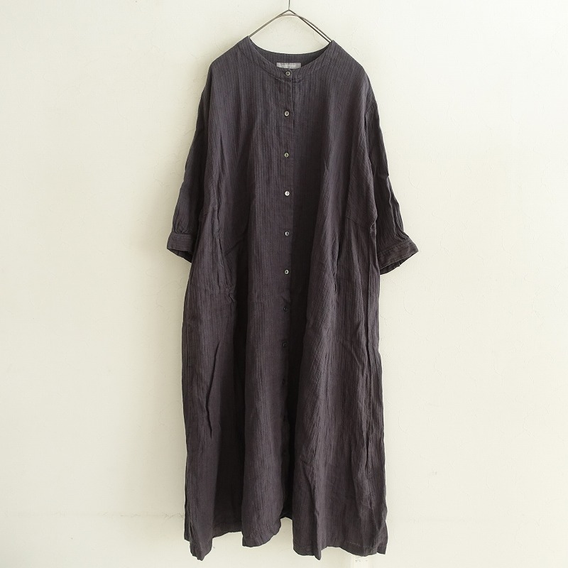 【楽天市場】【定価2.0万】ネストローブ nest Robe リネンギンガムバルーンスリーブワンピース F 【中古】【92I42】 :  ブランド古着買取drop