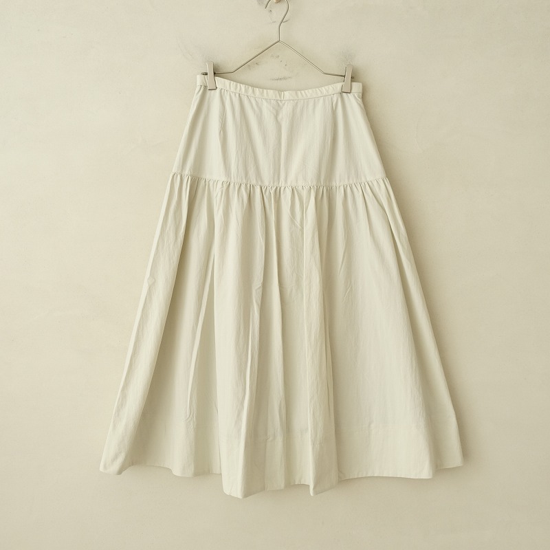 【美品/定価4.2万】レリアン Leilian my perfect wardrobe 洗えるギャザー切り替えロングスカート 11 【中古】【03I42】｜ブランド古着買取drop