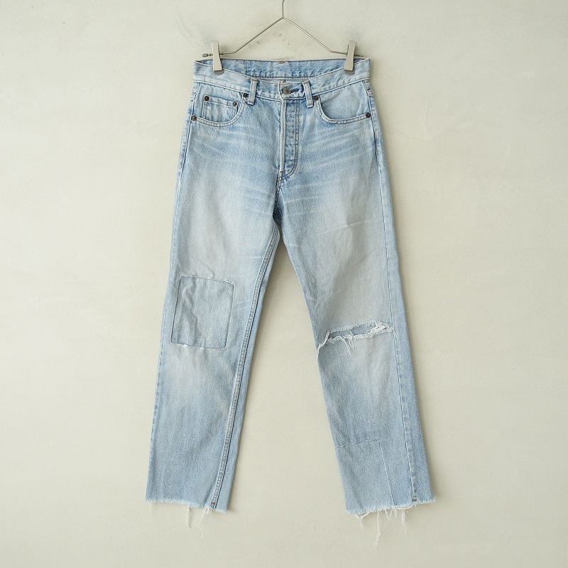 楽天市場】//ヌウノ nuuno. デニムコッペパンツ 【中古