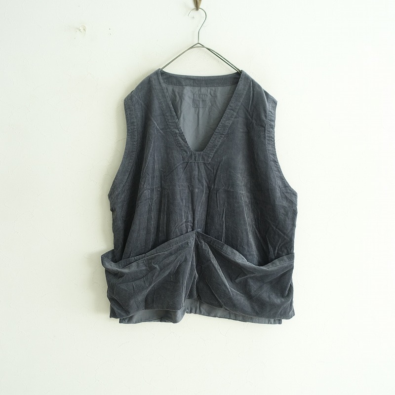 【美品/定価5.3万】トゥジュー TOUJOURS Work Pullover Vest 2 【中古】【02K42】