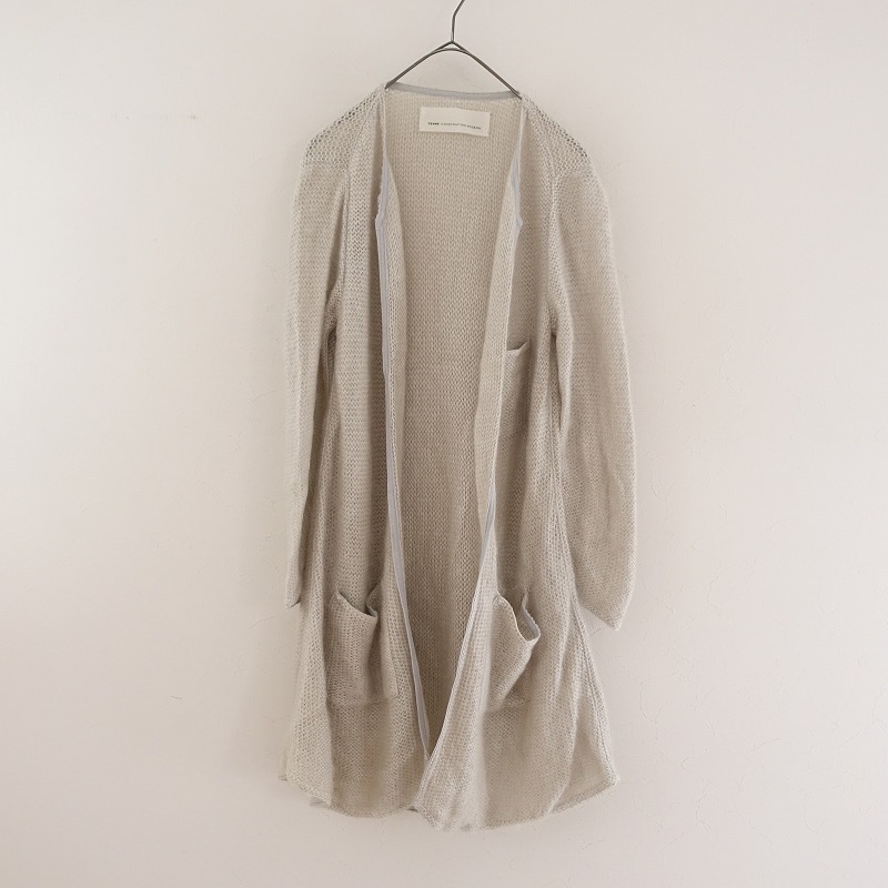 未使用品 tenne handcrafted modern TENNE HANDCRAFTED MODERN Organza 2Way Short Smock (White)