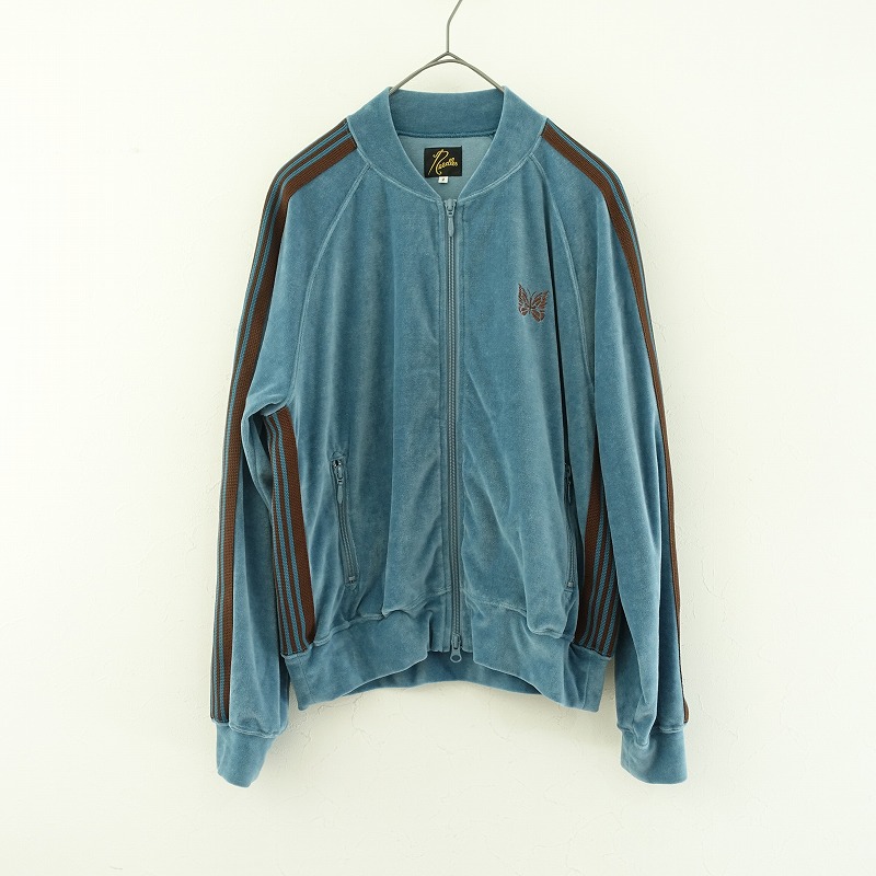 即日発送！　ニードルス　ベロア生地　ジャケット　needles 30%OFF セール ニードルズ NEEDLES ベロア トラックジャケット