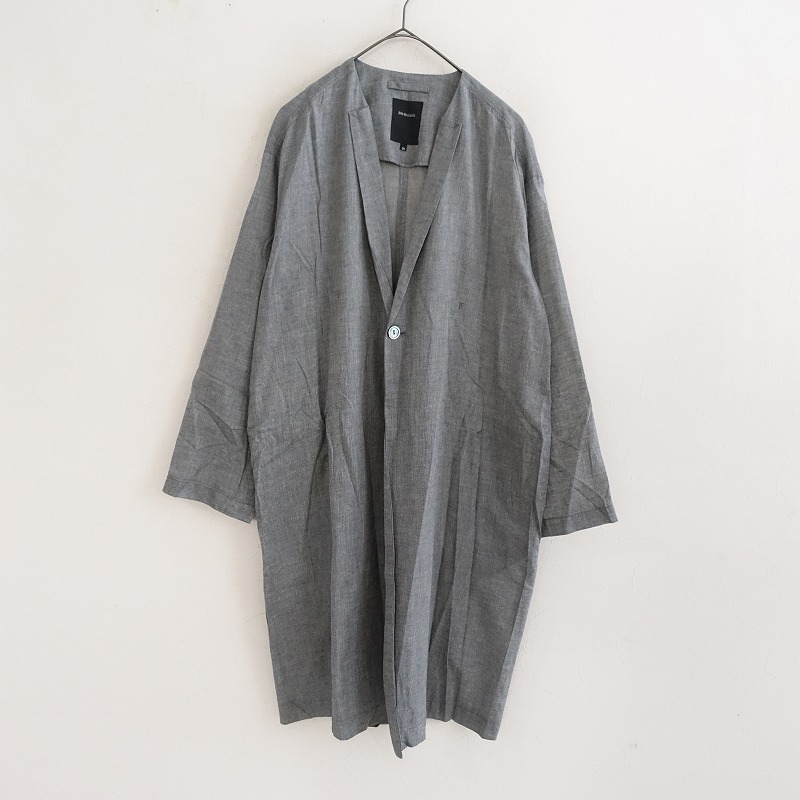 pas de calais シワ加工 コットンリネン ジャケット羽織りパドカレ pas de calais シワ加工 コットンリネン ジャケット羽織り