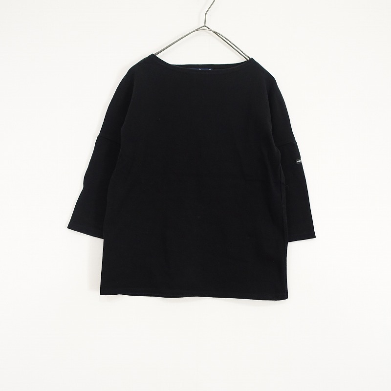 リノ LENO *ロングスリーブカットオフヘムボーダーTシャツ*0コットンフライスジャージユニセックスLENO&Co(2-2504-35)【92D52】 HALF SLEEVE BORDER T-SHIRT [LENO] | NowN