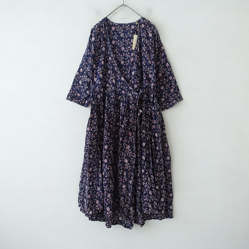 maku makutextiles マク　ジャムダニ　インド　コットンワンピース 楽天市場】【新品】 マクテキスタイルズ maku textiles Kokio
