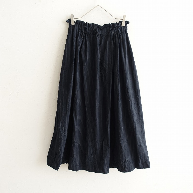 パドカレ　スカート　未使用 楽天市場】【定価2.5万】パドカレ pas de calais T/Rストライプ