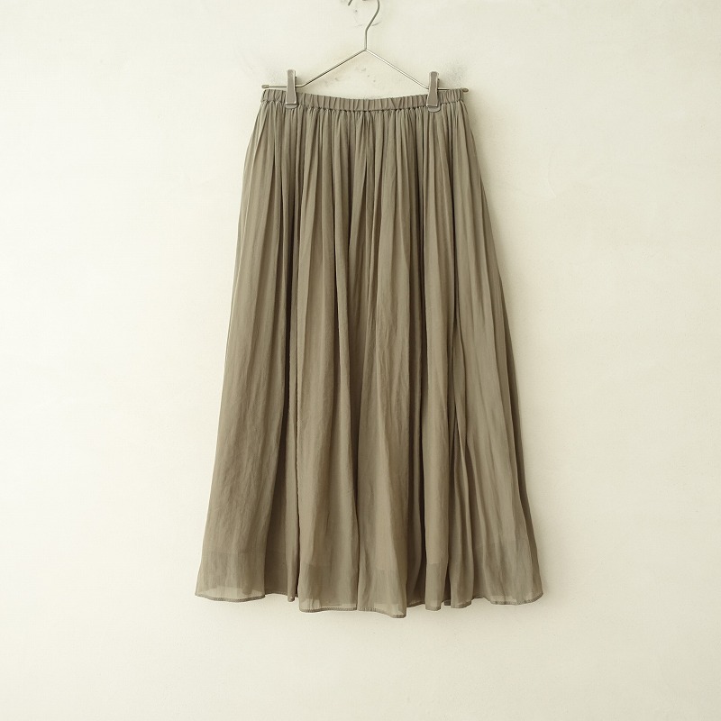 ビアズリー BEARDSLEY シアーギャザースカート - 【中古】【12A52】