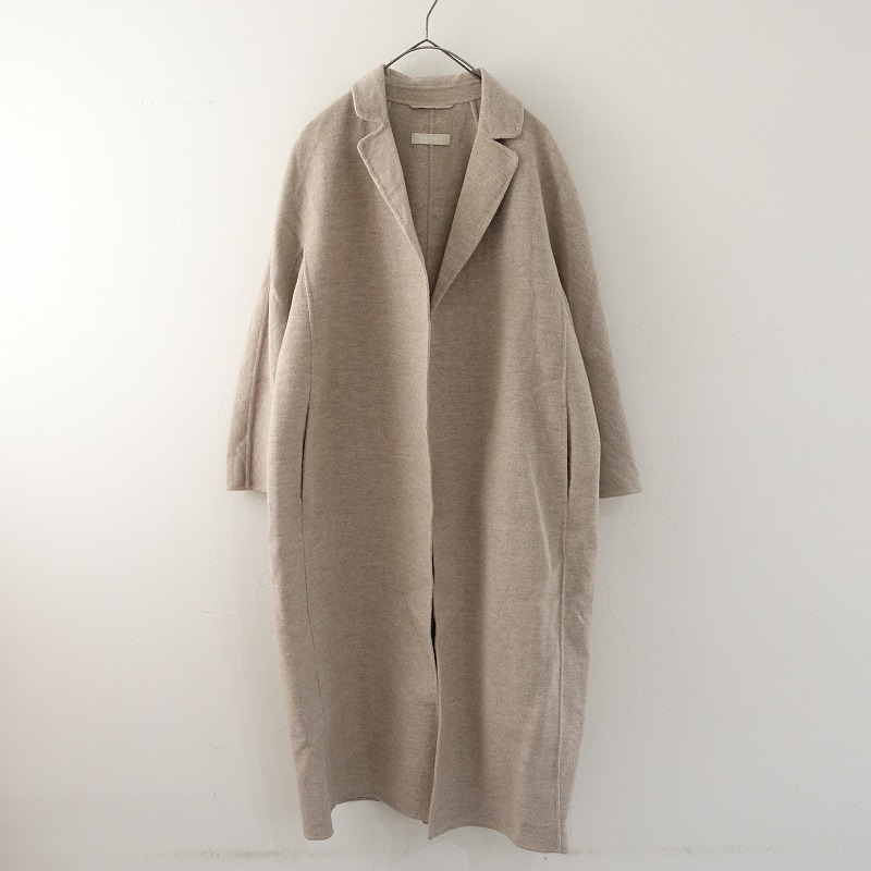 マックスマーラ ’S MaxMara 羊毛アンゴラロング羽織厚地の外套  CH A/NL D34,USA/CA/COL4,F B36,MEX26,GB6,I J38 【中古】【82A52】