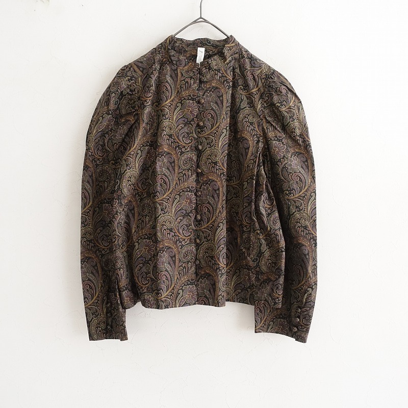 【美品】マダマダ MADDER MADDER ペイズリーブラウス 【中古】【12B52】