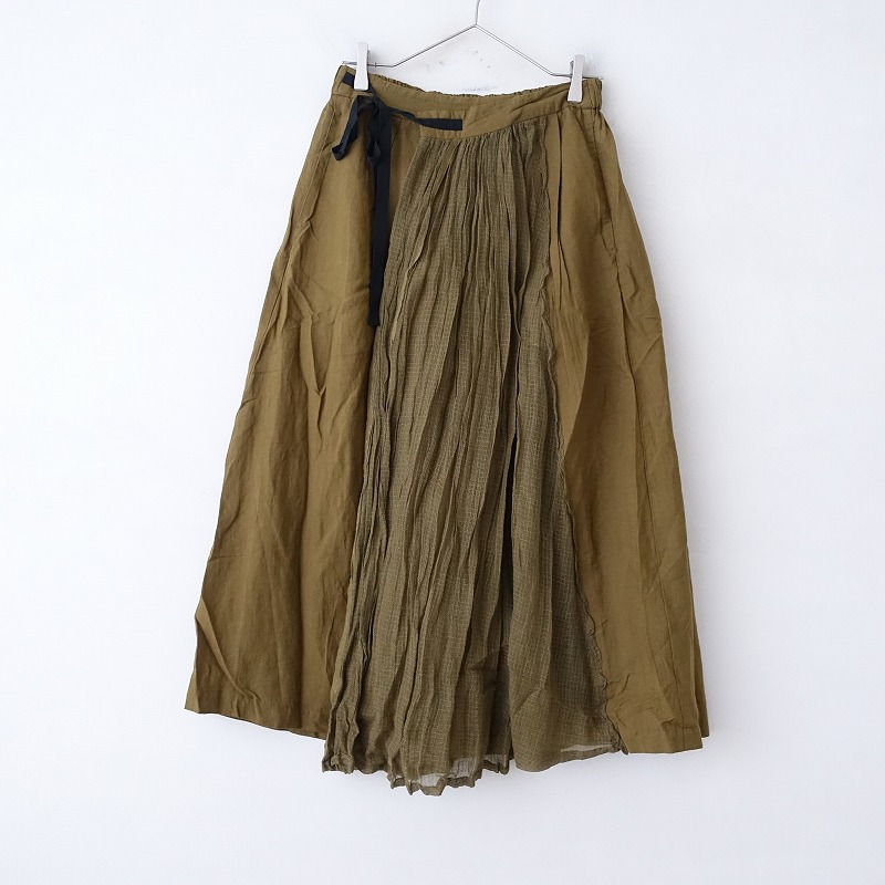 【定価3.8万】パドカレ pas de calais モダールローンスカート 36 【中古】【10C52】｜ブランド古着買取drop