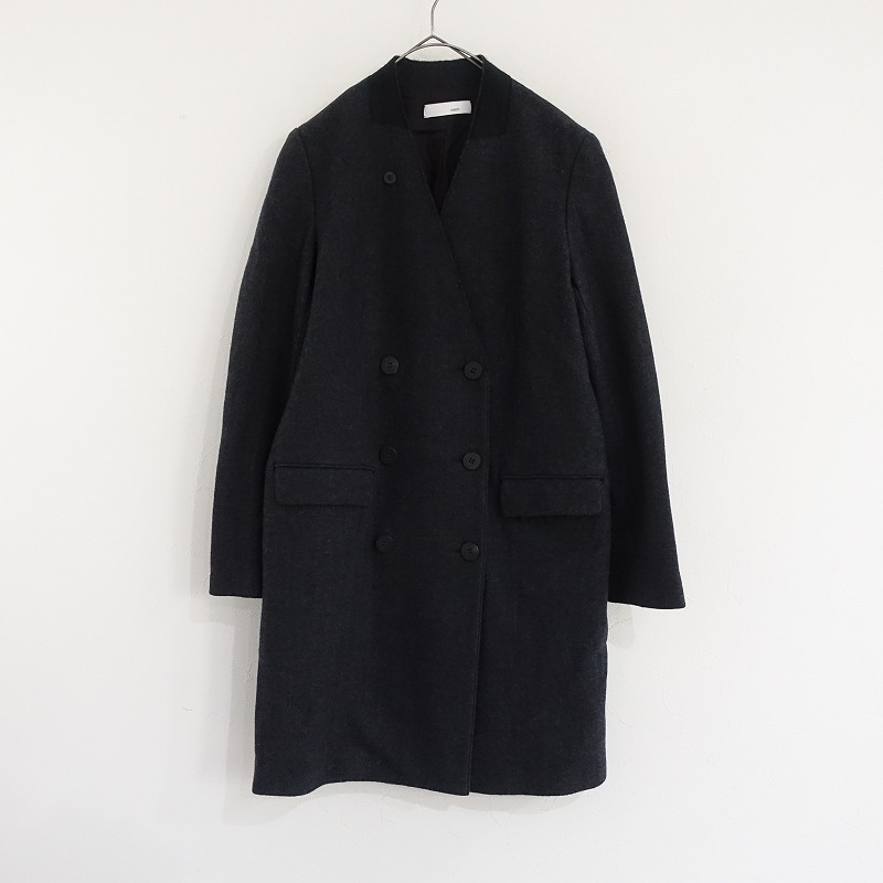 新品/KNOTT ノット/ダブルフェイス ビーバーダブルブレストコート 2909500000027122-1w.jpg