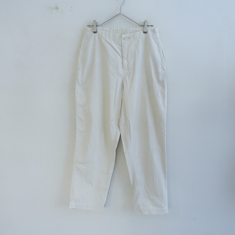 中古　45R テーパードパンツ 45R 80360201 日本製 コットン テーパードパンツ ブラウン系