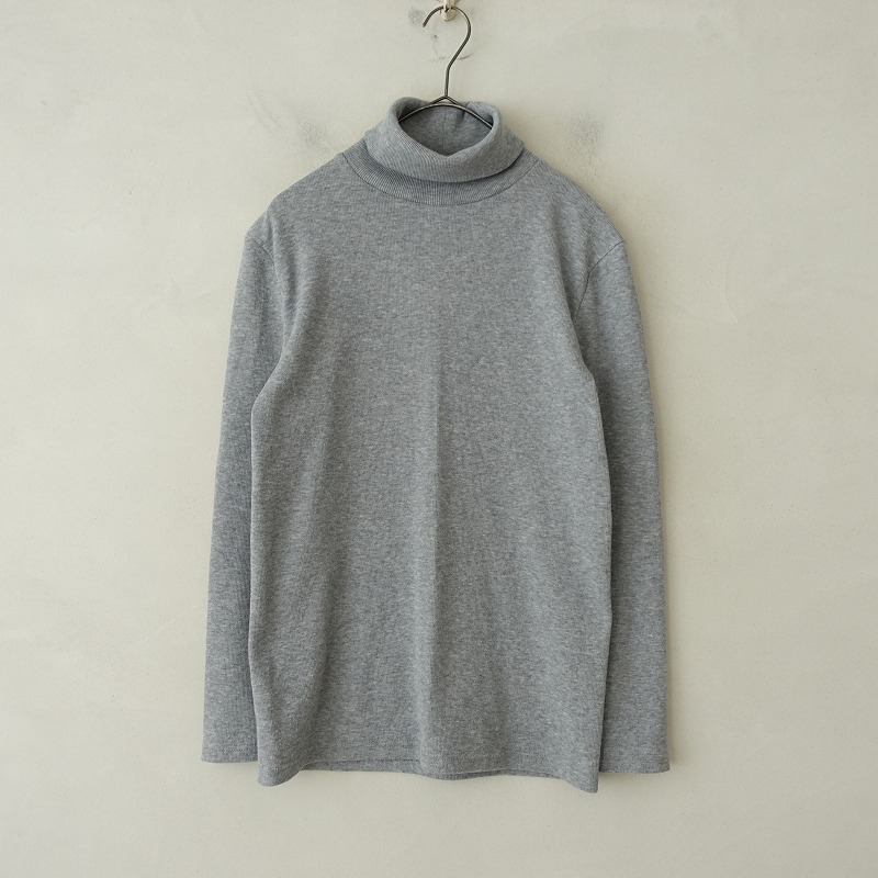 アオダイカンヤマ AO daikanyama *コットンニットガーゼロングスリーブプルオーバー*Mオフホワイト(33-2507-39)【92G52】 アオダイカンヤマ AO daikanyama コットンニットガーゼロング