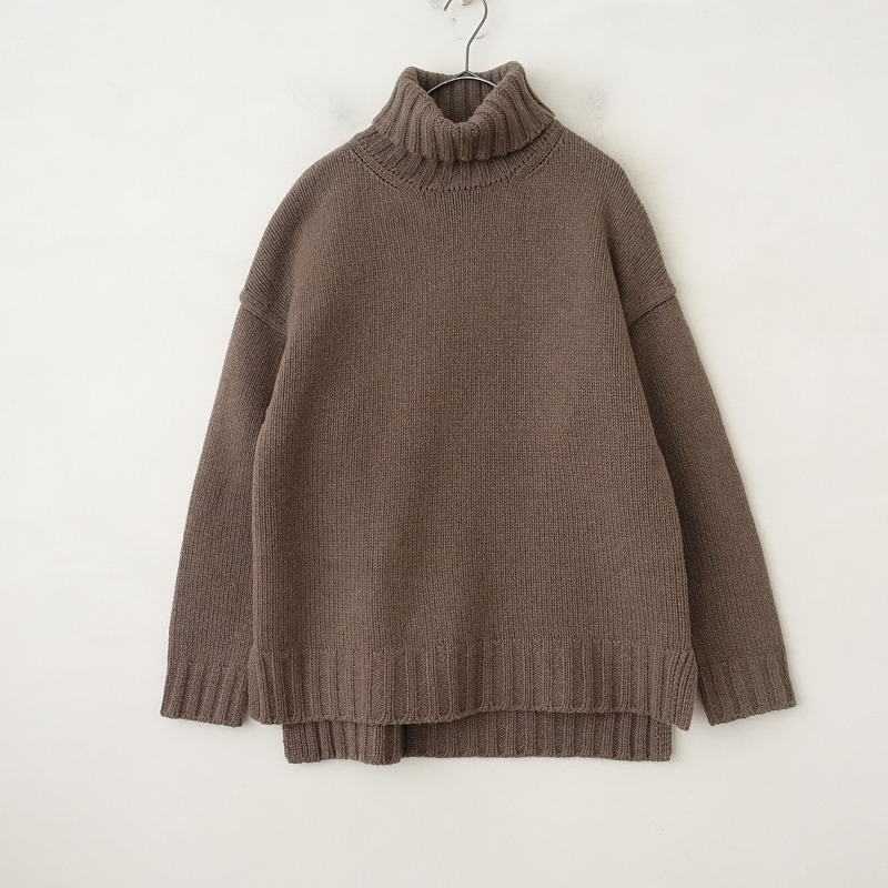 【定価1.2万】ソイル soil *タートルネックコットンウールカシミヤニットプルオーバー*ブラックゆったり(2-2506-578)【72G52】 楽天市場】【定価1.2万】ソイル soil タートルネックコットン
