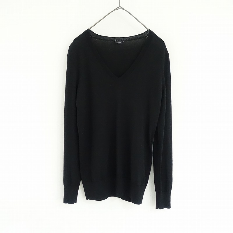 美品 theory クルーネックニット クリンプニット 黒 S セオリー 楽天市場】Theory セオリー ニット カシミヤ ブラック 黒 S クルー