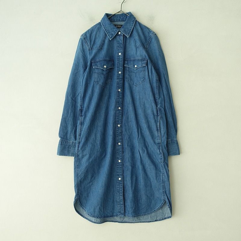 ラルフローレン デニムフレアワンピース 120サイズ POLO RALPH LAUREN（ポロ ラルフ ローレン）の「デニム フィット