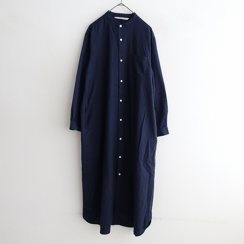 Pale Jute ブルーワンピース PaleJuteoriginal linen one-piece - Pale Jute