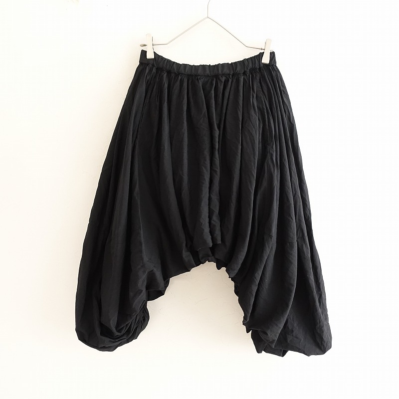 コムデギャルソン COMME des GARCONS ギャザーバルーンクロップドパンツ S 【中古】【11F52】