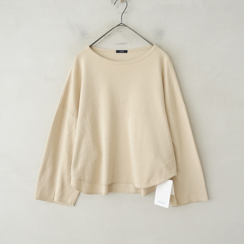 楽天市場】YLEVE イレーヴ Extra Fine Merino Wool Half Zipped Knit