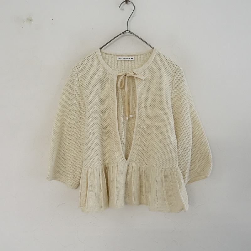 【難あり】ミナペルホネン mina perhonen *puro ニットプルオーバー*38半袖コットンシルク黒ブラック薄手(4-2506-78)【72G52】 楽天市場】【難あり】ミナペルホネン mina perhonen puro ニット