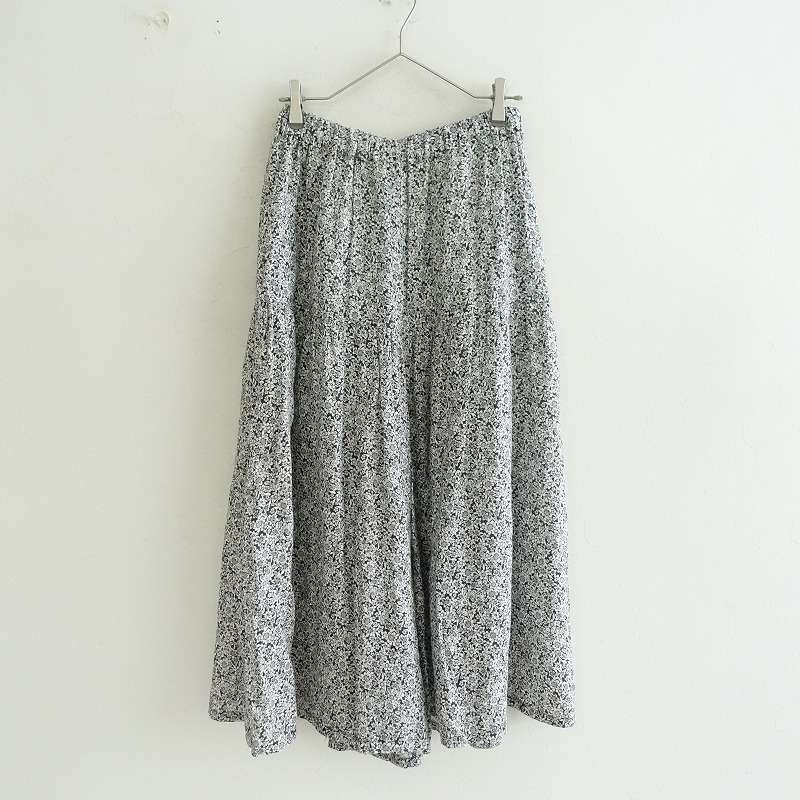 ネストローブnest Robe＊リネン ティーフラワープリントワイドパンツ ネストローブnest Robe＊リネン ティーフラワープリントワイドパンツ