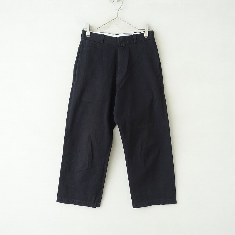 楽天市場】ヤエカ YAECA 166054 ワイドテーパードチノクロスパンツ 28